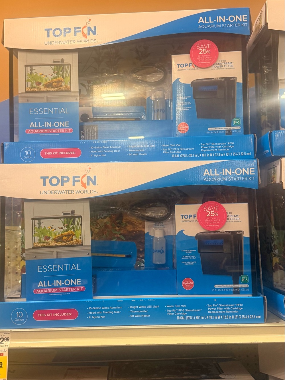 Top Fin All-In-One Aquarium Starter Kit